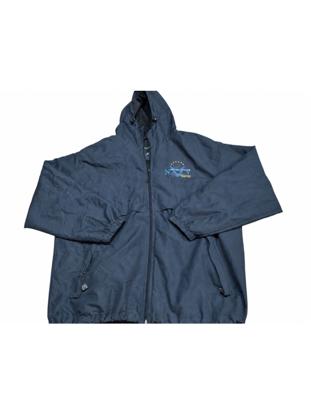 US Navy Ultra Club Windbreaker Jacket Large